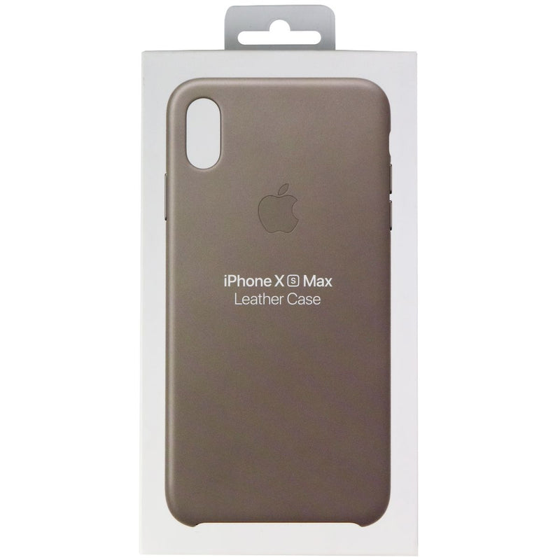 Apple Leather Case for iPhone Xs Max (MRWR2ZM/A) - Taupe