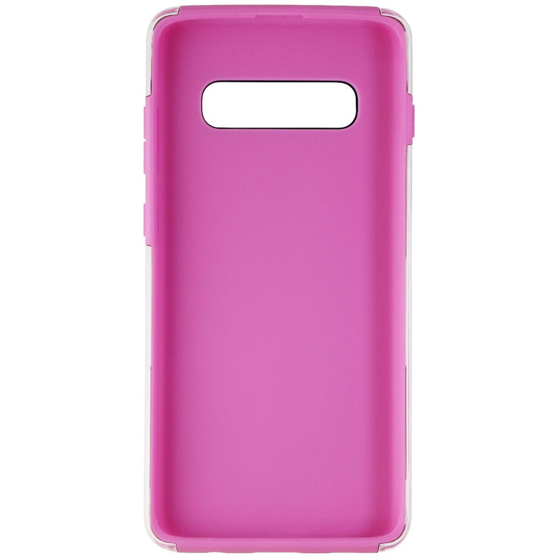 Incipio DualPro Series Case for Samsung Galaxy (S10+) Smartphones - Pink/Clear