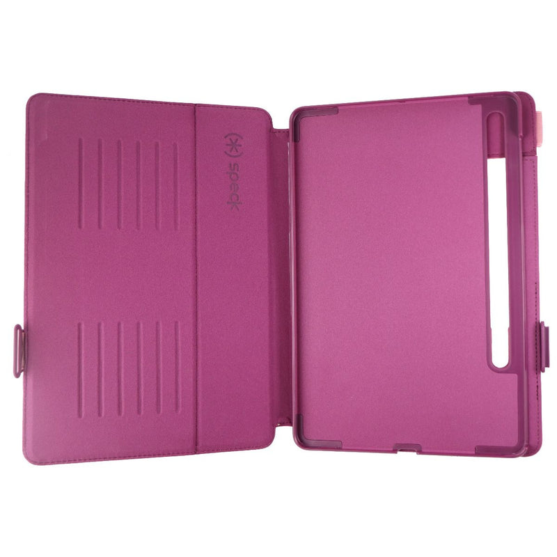 Speck Balance Series Folio Case for Samsung Galaxy Tab S7 - Royal Pink/Burgundy