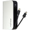 myCharge HUBPLUS-C 6700 mAh Portable Charger with USB-C + Micro-USB - Silver