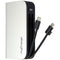 myCharge HUBPLUS-C 6700 mAh Portable Charger with USB-C + Micro-USB - Silver