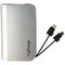 myCharge HUBPLUS-C 6700 mAh Portable Charger with USB-C + Micro-USB - Silver
