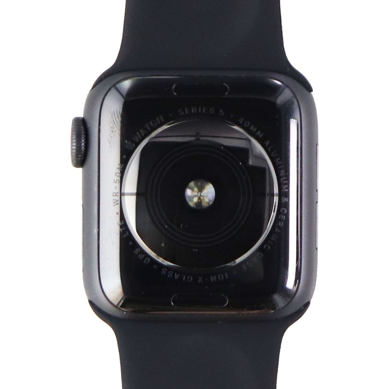 Apple Watch Series 5 (40mm) GPS + LTE - Space Gray/Black Sport (A2094)