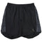 adidas Mens Run Icon Full Reflective 3-Stripes Shorts - Black (Size: L)