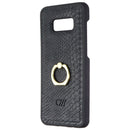 Candywirez Study Hardshell Case for Samsung Galaxy (S8+) - Crocodile Matte Black
