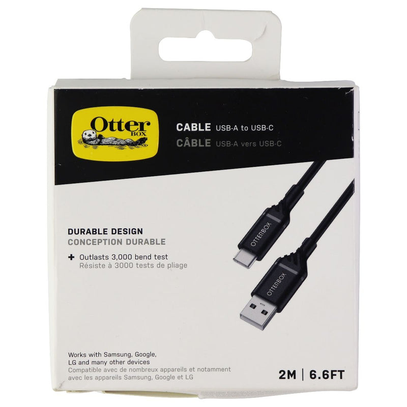 OtterBox (6.6Ft/2m) Durable USB-C to USB Charge/Sync Cable - Black