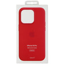 Apple Silicone Case for  MagSafe for Apple iPhone 14 Pro - (Product) RED