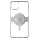 PopSockets Case for MagSafe with Grip and Slide for Apple iPhone 14 Plus - Clear
