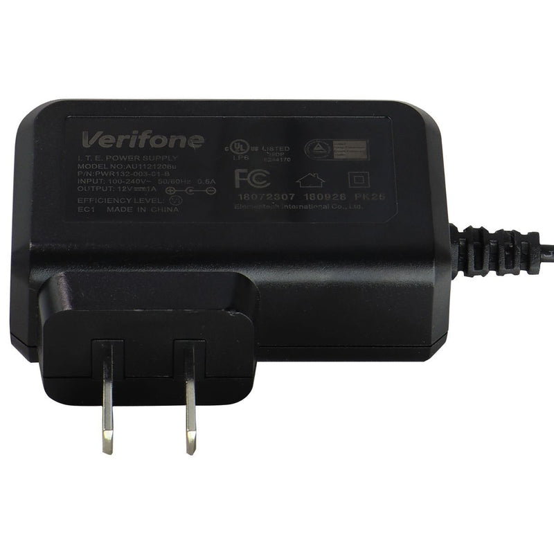 Verifone I.T.E. (12V/1A) Power Supply AC Adapter - Black (AU1121206u)