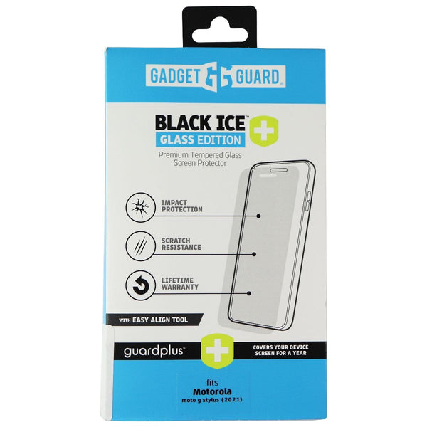 Gadget Guard Black Ice+ Glass Edition Screen Protector for Moto g stylus (2021)