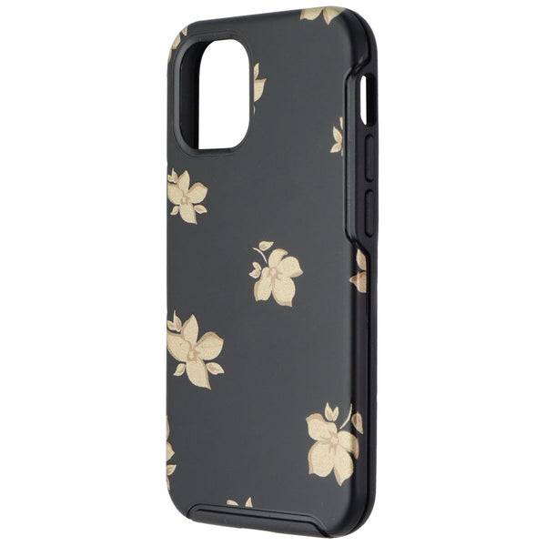 OtterBox Symmetry Series Case for Apple iPhone 12 mini - Black/Gold Flowers