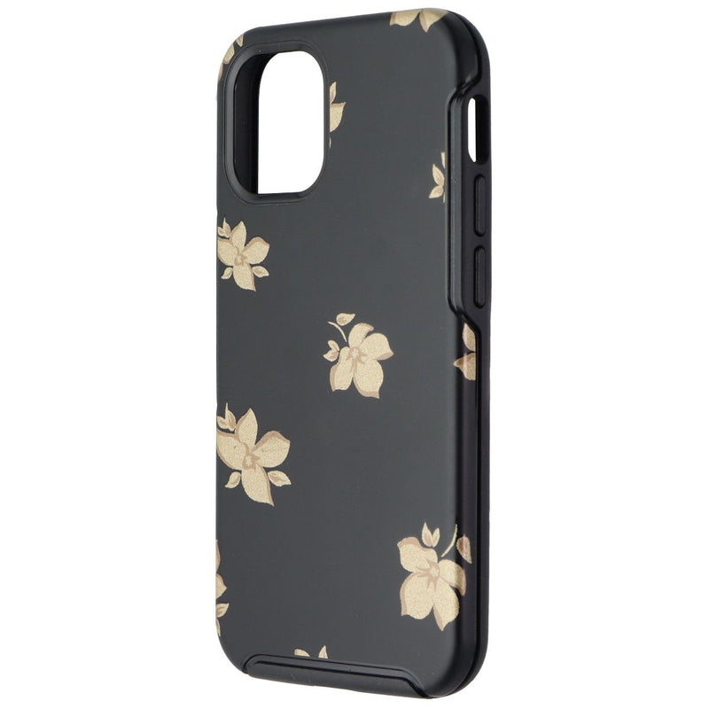 OtterBox Symmetry Series Case for Apple iPhone 12 mini - Black/Gold Flowers