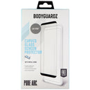 BodyGuardz Pure Arc Series Curved Glass for LG V30 Smartphone - Clear/Black
