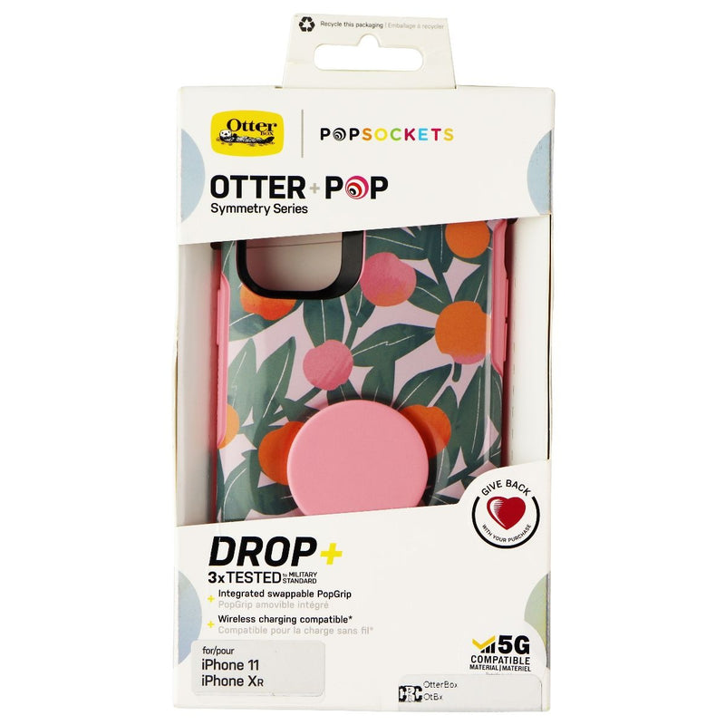 OtterBox Otter + Pop Symmetry Series Case for Apple iPhone 11/XR - Stay Peachy