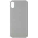 Repair Part - Back Glass Panel for Apple iPhone X - Silver (No Logo)
