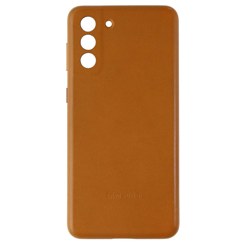 Samsung Leather Back Cover for Galaxy (S21+) & (S21+) 5G - Brown