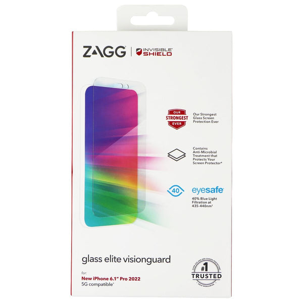ZAGG InvisibleShield Glass Elite VisionGuard Screen Protector for iPhone 14 Pro