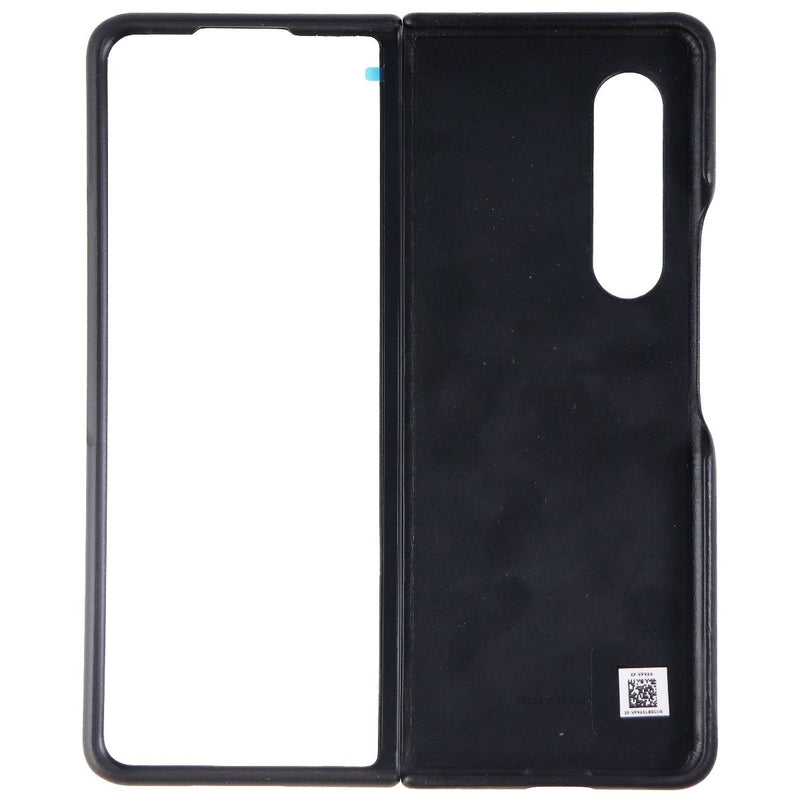 Samsung Leather Protective Cover for Galaxy Z Fold3 5G - Black (EF-VF926LBEGUS)