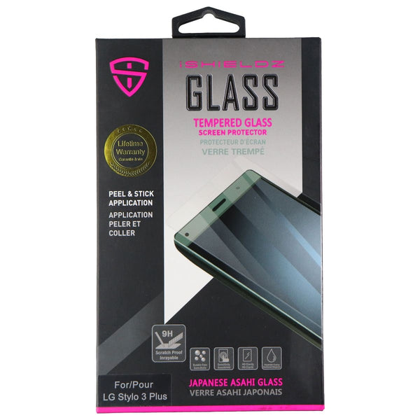 iShieldz Asahi Tempered Glass Screen Protector for LG Stylo 3 Plus - Clear