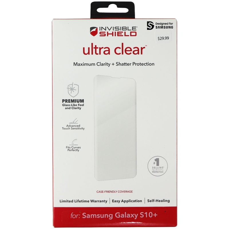 ZAGG InvisibleShield Ultra Clear Screen Protector for Samsung Galaxy S10+
