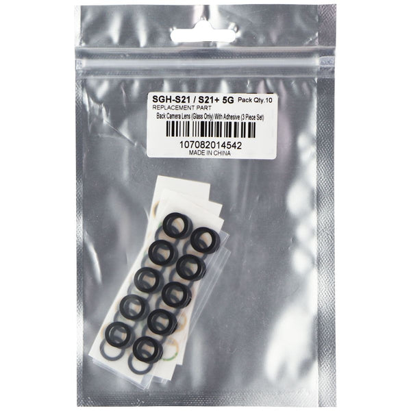 Repair Part - Back Camera Lens (3 Piece Set) for Galaxy S21 5G/S21+ 5G (10 Pack)