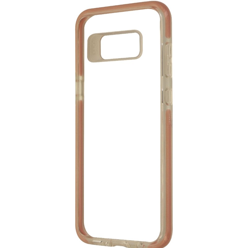 ZAGG D30 Piccadilly Hybrid Hard Case Cover for Samsung Galaxy S8+ - Clear/Pink