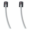 9 FT RJ11 4C Modular Telephone Extension Phone Cord Wire - White/Black