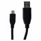 Generic (AKXUJG2P) Mini Sync & Charge Cable for Mini USB Devices - Black