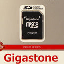 Gigastone Prime 64GB Micro SDXC UHS-1 Class 10 90MBs Memory Card and Adapter