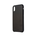 Granite Genuine Leather Slim Case for Apple iPhone X - Black Leather