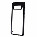 Granite Fitted Protective Case for Samsung Galaxy Note 8 - Clear / Black