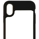 Granite Mono Hybrid Hard Case for Apple iPhone Xs / X - Black / Clear