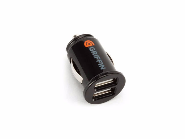 Griffin Power Jolt 1 Amp Dual USB Car Charger Adapter Black