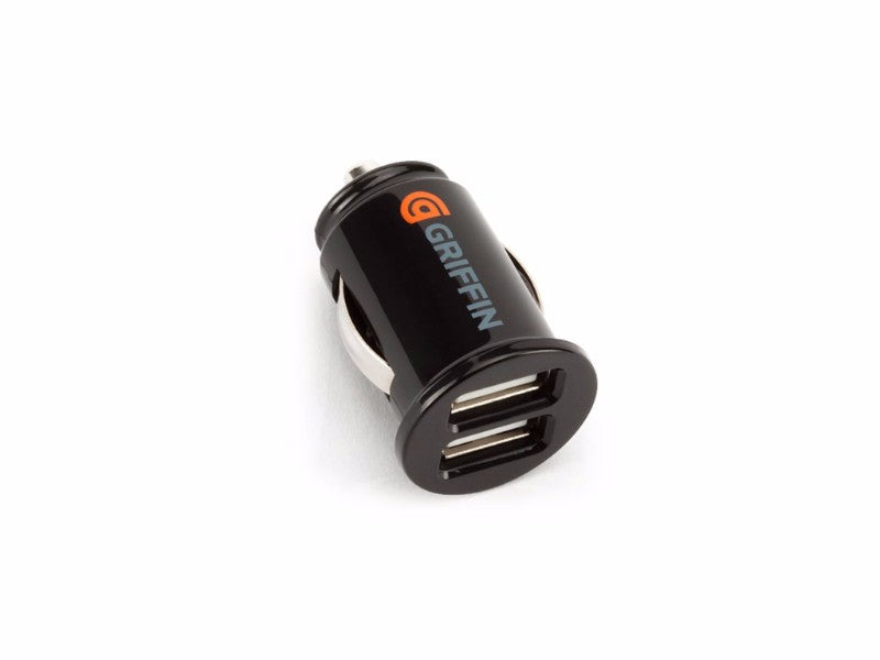 Griffin Power Jolt 1 Amp Dual USB Car Charger Adapter Black