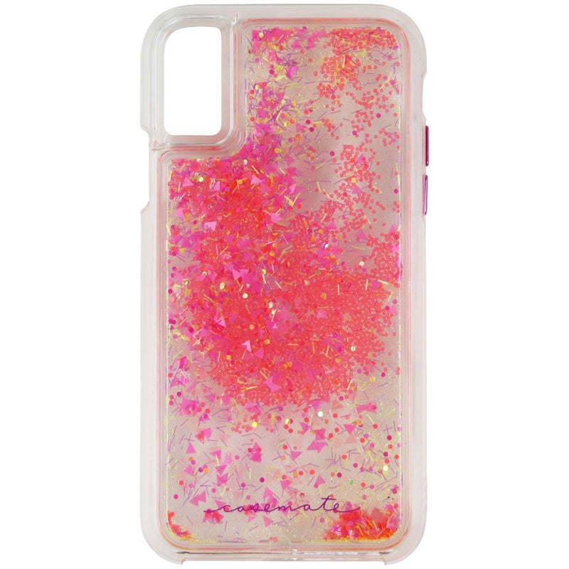 Case-Mate Liquid Glitter Waterfall Case for Apple iPhone Xs / iPhone X - Pink