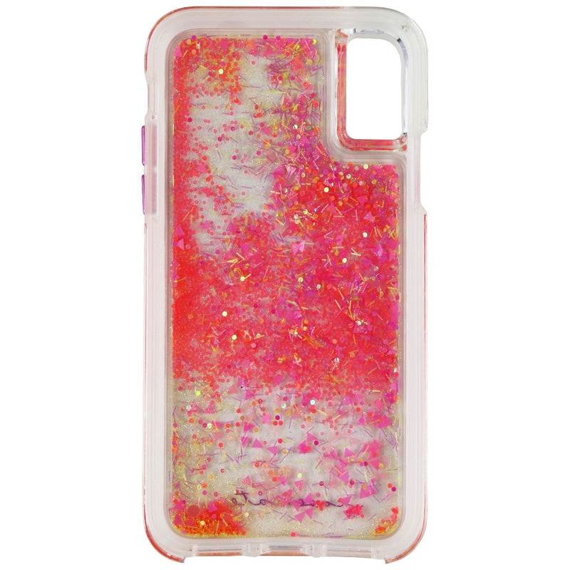 Case-Mate Liquid Glitter Waterfall Case for Apple iPhone Xs / iPhone X - Pink