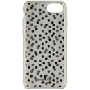 Kate Spade New York Hardshell Case for Apple iPhone 7 8 - Clear/Silver Gold Dots