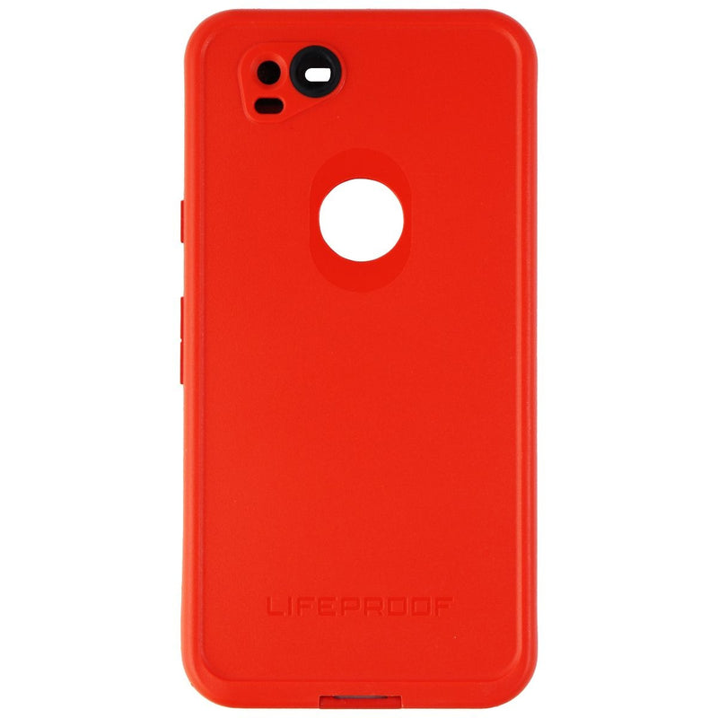 LifeProof FRE Series Waterproof Case Cover for Google Pixel 2 - Red/Gray