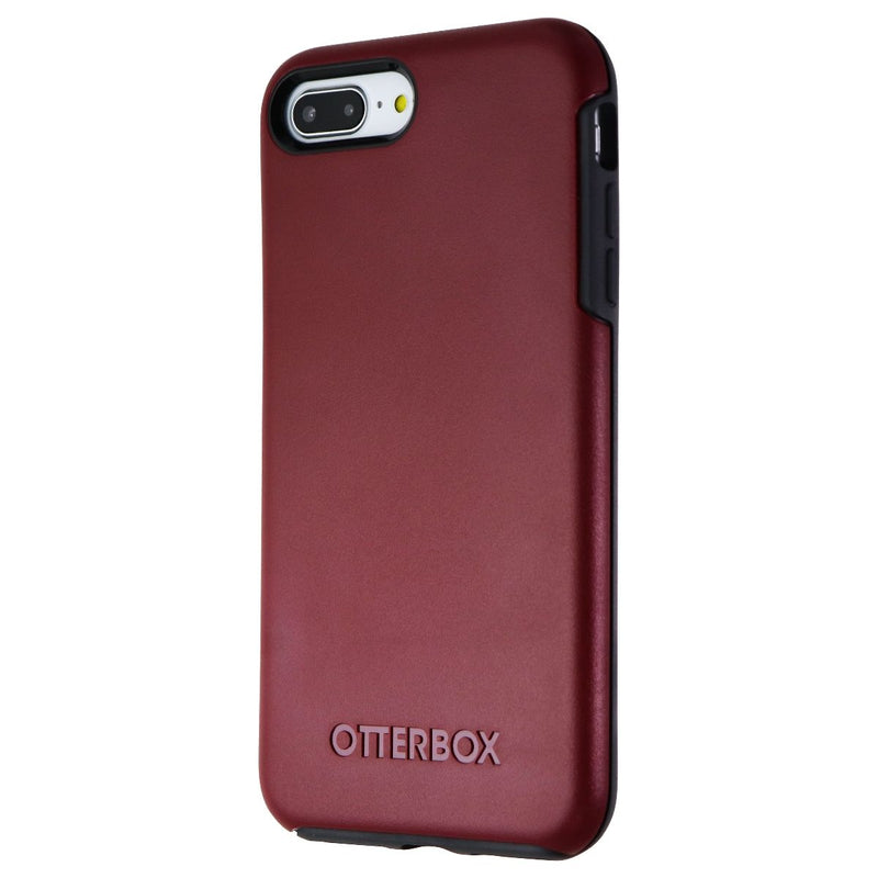 OtterBox Symmetry Case for iPhone 8 Plus/7 Plus - Fine Port (Red/Slate Gray)