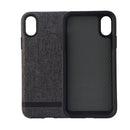 Incipio Esquire Series Hard Fabric Case for Apple iPhone X 10 - Dark Gray/Black