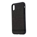 Incipio Esquire Series Hard Fabric Case for Apple iPhone X 10 - Dark Gray/Black