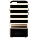 Kate Spade New York Protective Case Cover for iPhone 8 7 - Black White Stripe