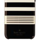Kate Spade New York Protective Case Cover for iPhone 8 7 - Black White Stripe