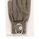 Insignia Multi-color LED Gloves with Lights - Large Size (NS-CFLGL-L) Gray