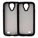 Insignia Hybrid Soft-Shell Case Cover for Samsung Galaxy S4 IV S 4 - Black/Frost