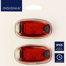 Insignia 2 Pack of LED Running Lights for Running/Walking/Biking - Red