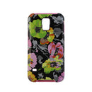 Isaac Mizrahi New York Series Protective Case Cover for Galaxy S5 - Black Flower
