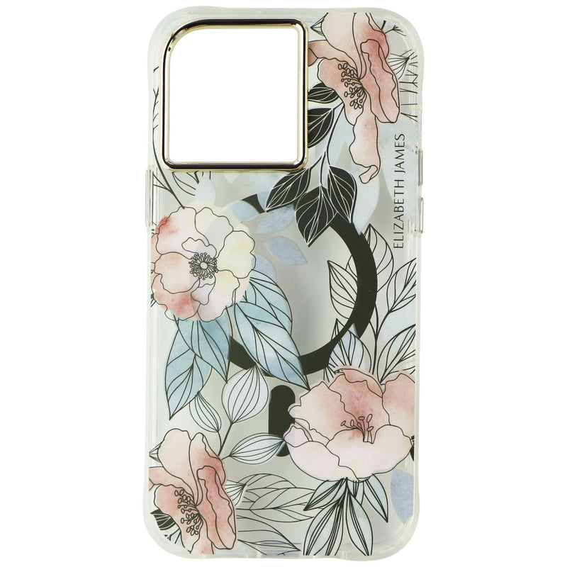 Elizabeth James Case for MagSafe for iPhone 14 Pro Max - Blooms in Bordeaux