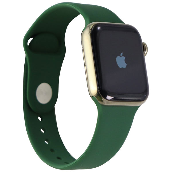 Apple Watch Series 6 (GPS + LTE) A2293 40mm Gold Stainless Steel/Green Sp Band