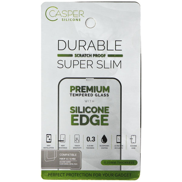 Casper Premium Tempered Glass for iPhone 12 / 12 Pro - Clear